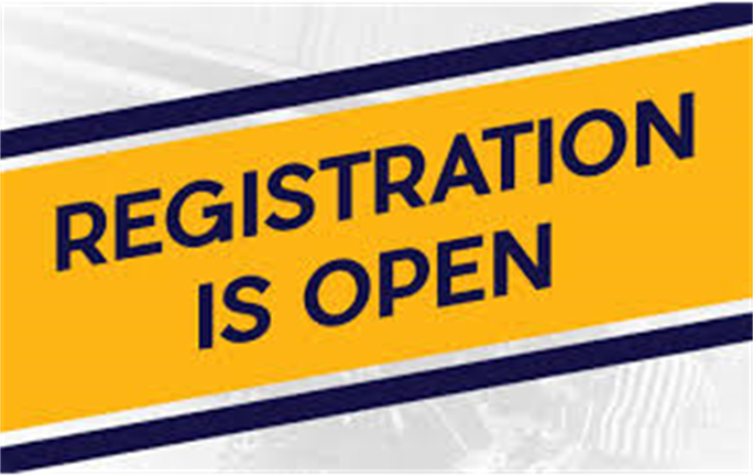 Registration Open